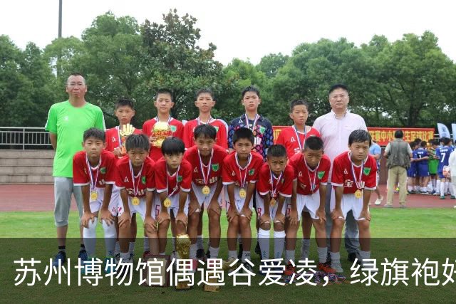 苏州博物馆偶遇谷爱凌，绿旗袍好显白，裙子起褶被拖鞋甩一腿泥